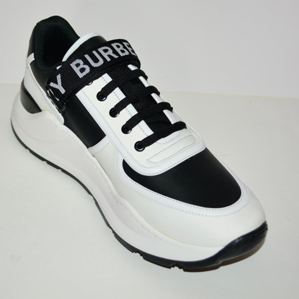 NWT BURBERRY RONNIE LOW TRAINER SNEAKERS - Picture 6 of 10